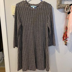 Sweater shift dress